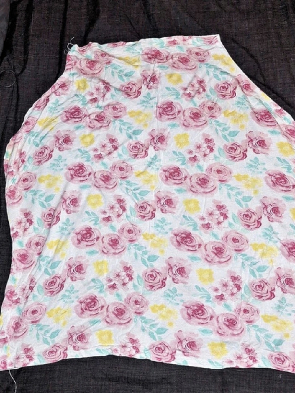 Little Me Multipurpose Cover Floral Pink & White